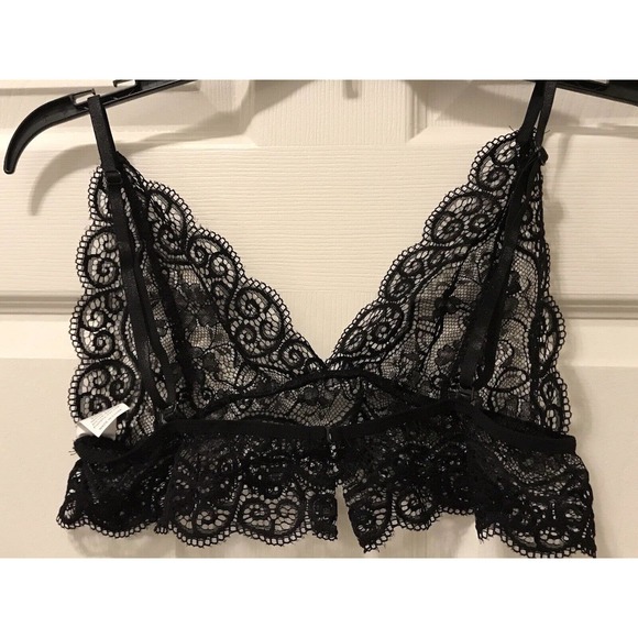 3 Piece Lingerie Lounge Set XL, Satin and Lace, Dark Green & Black - Picture 7 of 15